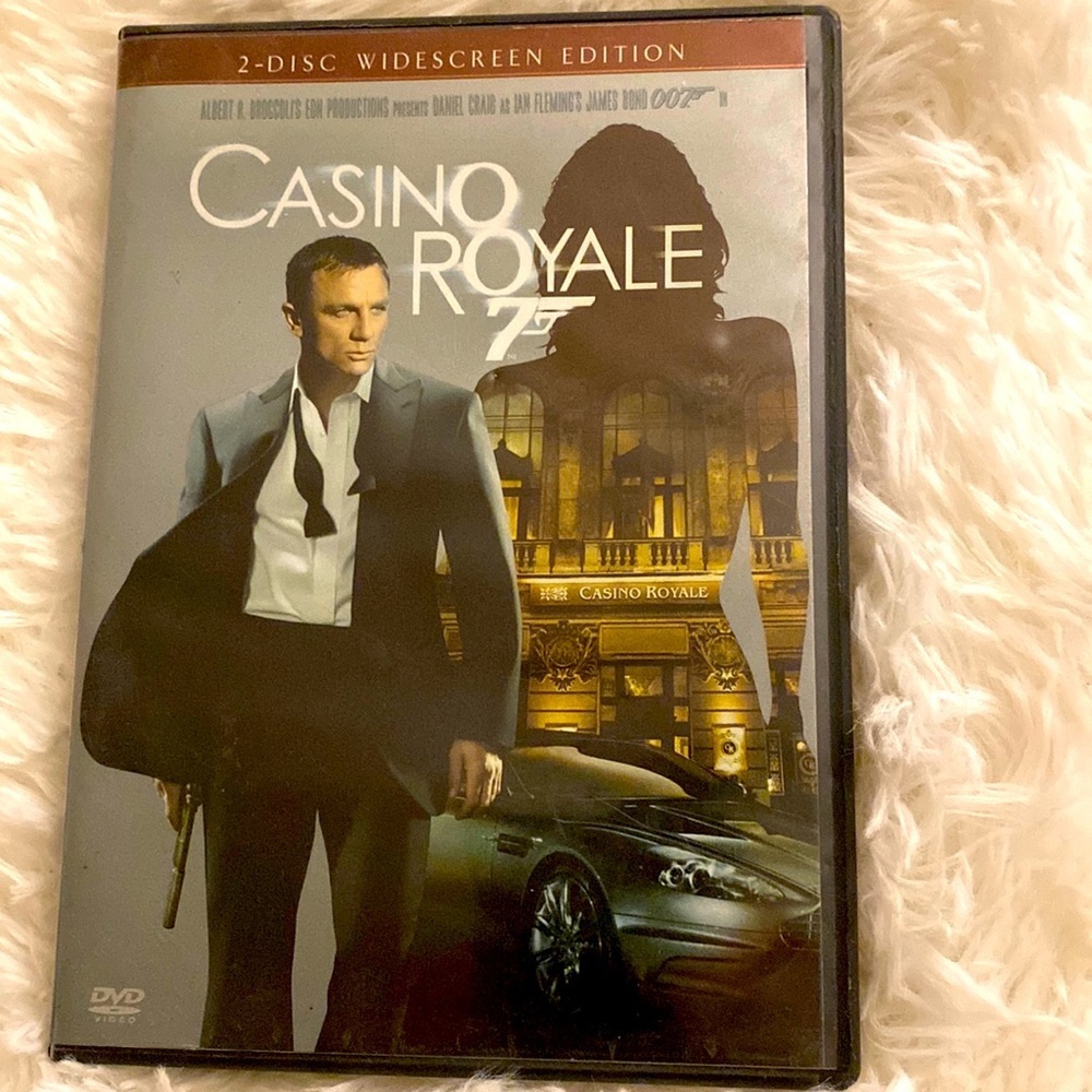 CASINO ROYALE - DANIEL CRAIG 2 DVDs GUC